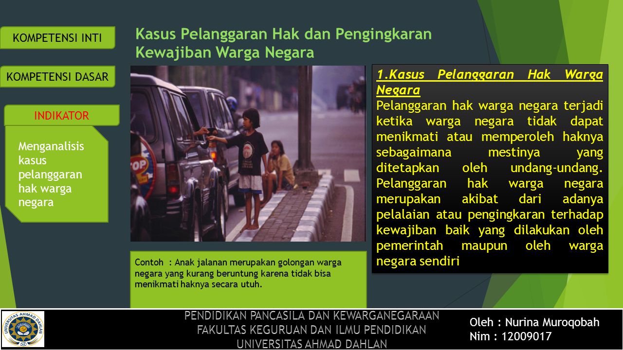 Contoh Poster Hak Dan Kewajiban Warga Negara Berbagai Contoh